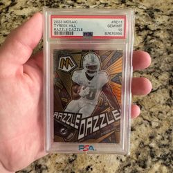 2023 Mosaic Tyreek Hill Razzle Dazzle PSA 10