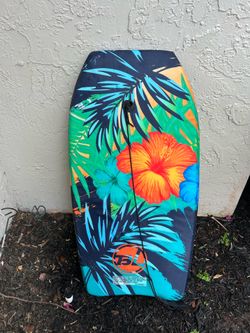 Tropical design bodyboard