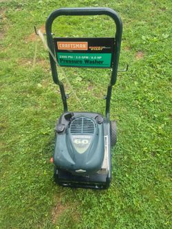 Craftsman pressure washer