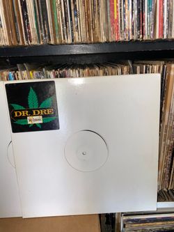 Dr dre the chronic promo rare vinyl used poor condition