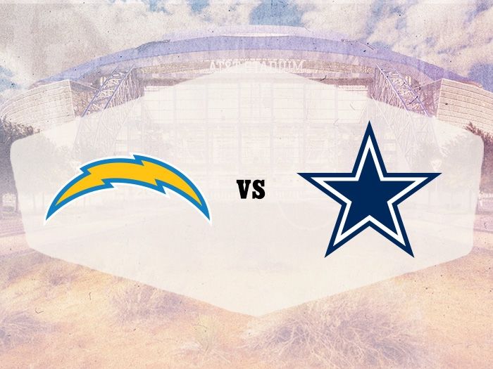 Dallas Cowboys versus Chargers