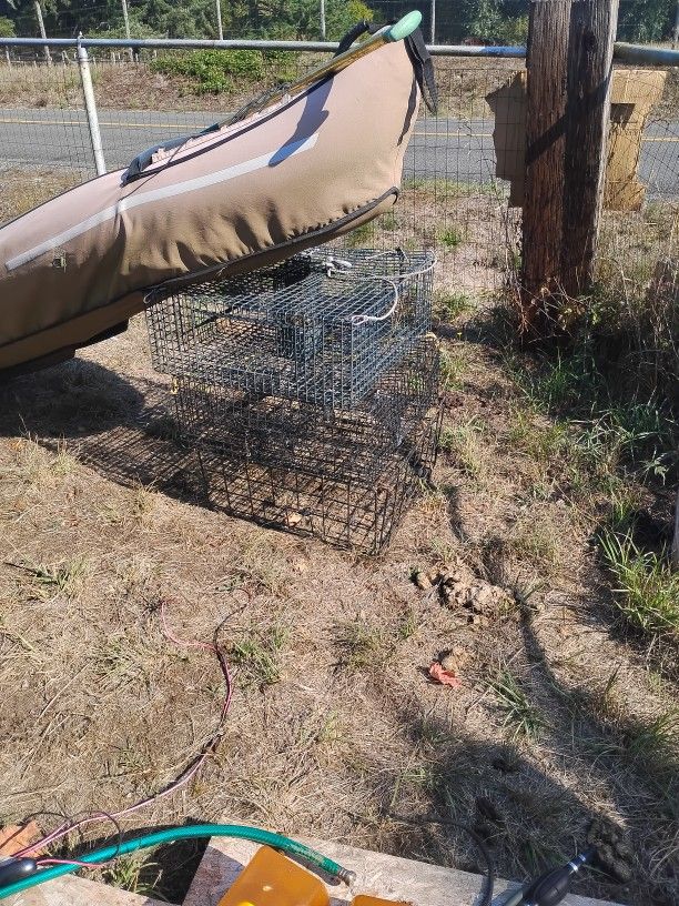 Shrimp And Crab Pots Two Of Each.50.00