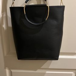 Leather Black Purse 