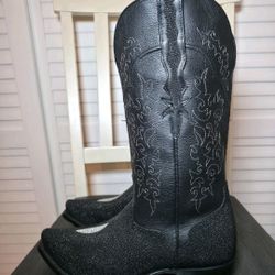 El Dorado Stingray Skin Western Boots Snip Toe ED2433 Men's Size 9 D
