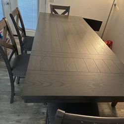 Beautiful Rustic Farmhouse Dining Set