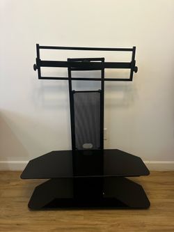 Tv stand with shelves