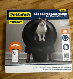 PetSafe ScoopFree SmartSpin Self-scooping Litter Box