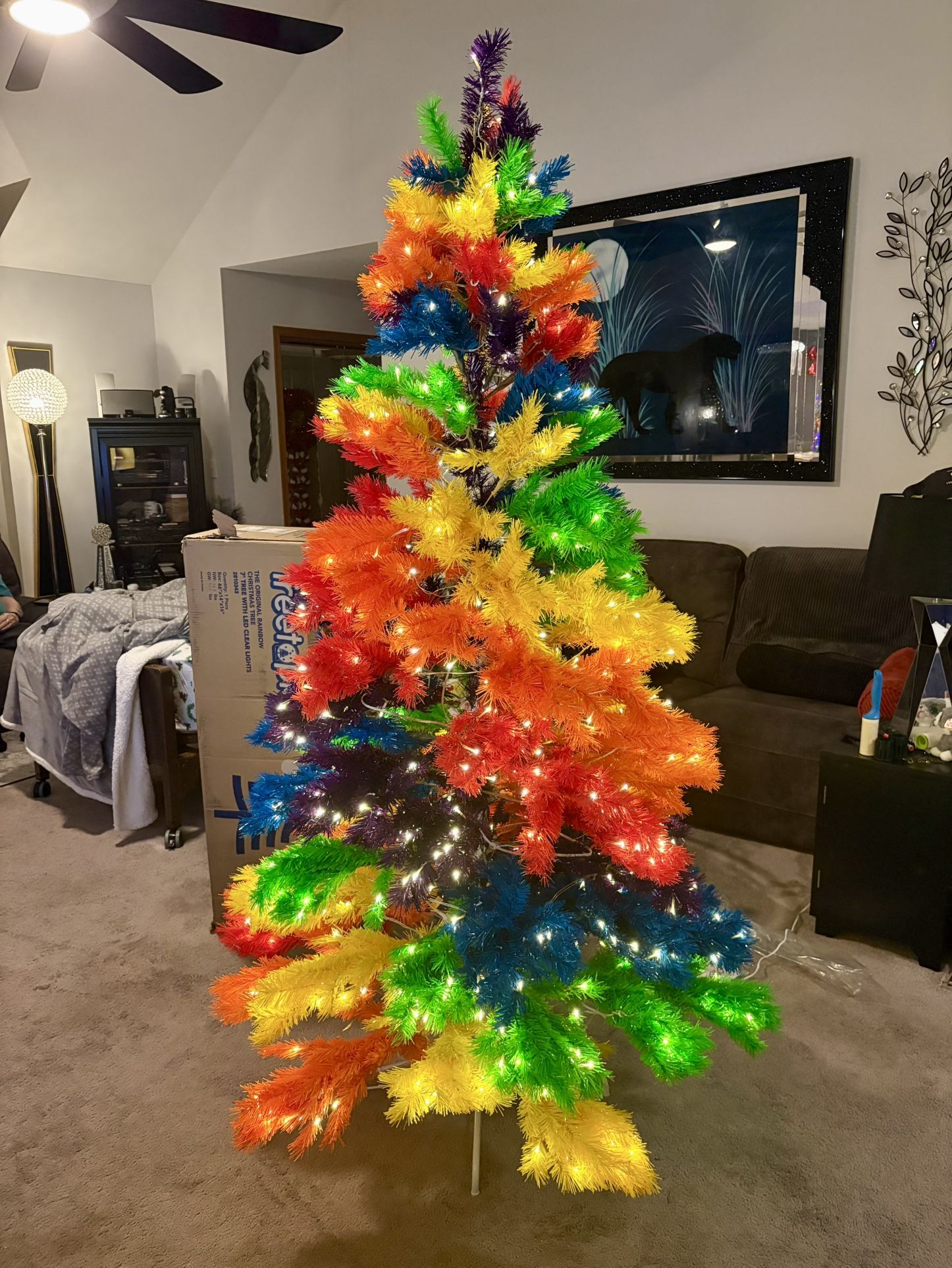 Beautiful Colorful Tree! 7’ NEW