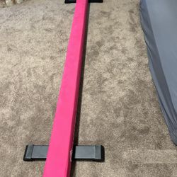 Girls Balance Beam Gymnastics 