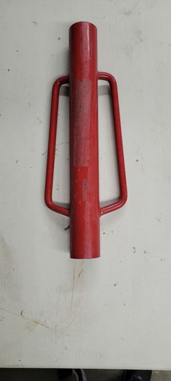T-post driver, fence pipe driver