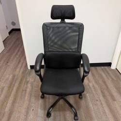 Ergonomic Office Chair w/ Headrest & Lumbar Support