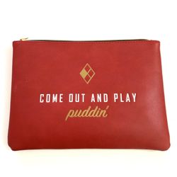 HARLEY QUINN MAKEUP BAG / NEW 