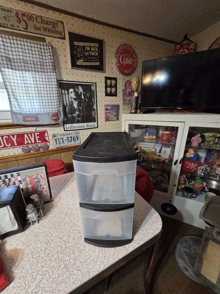 STERLITE 2 DEEP DRAWER STORAGE CABINET