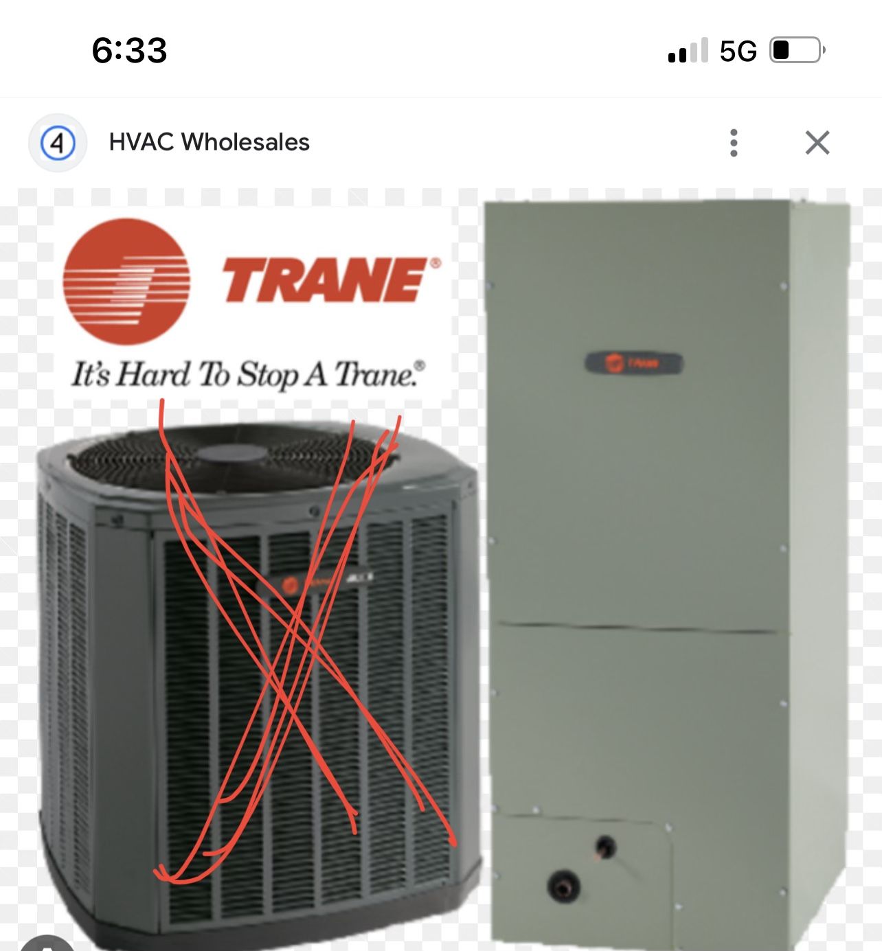 Trane Air Handler for Sale in Desert Hot Springs, CA OfferUp