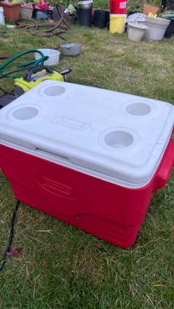 Coleman cooler  price 14$. Pick up.  E.  Side.   Tacoma