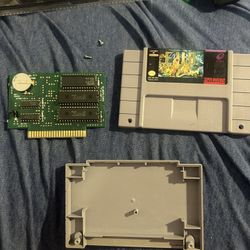 *RARE* - E.V.O. The Search for Eden EVO - SNES Super Nintendo - Tested AUTHENTIC