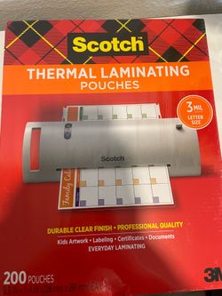 Laminated Sheets - 3 mil
