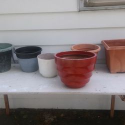 Assortment Of Flower Pots