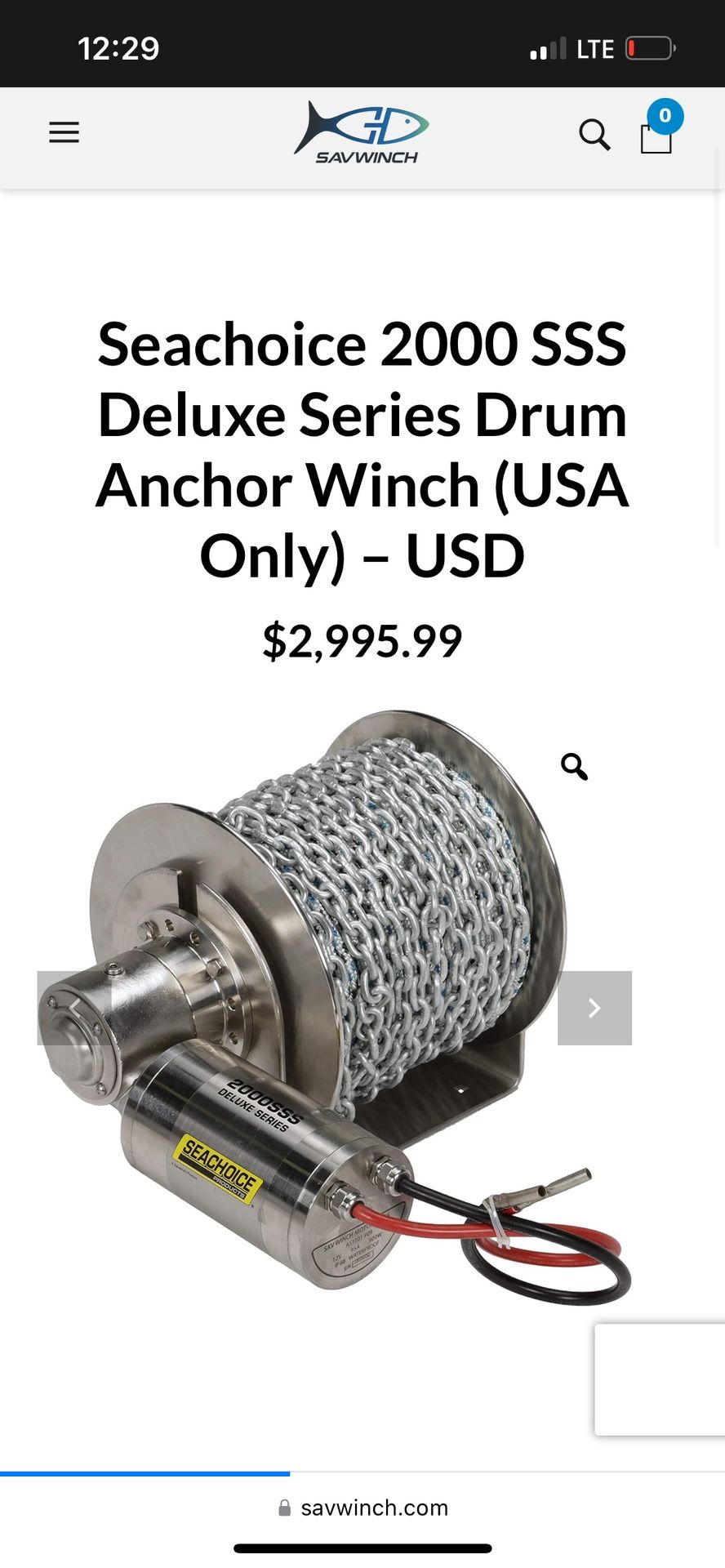 Anchor Winch