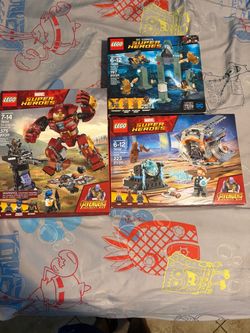 Lego Marvel and DC sets