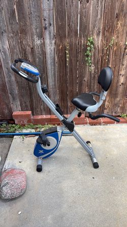 XTERRA Folding Exercise Bike w/ Backrest – Great Condition