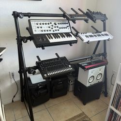 Keyboard Stand + 4 Extra Support Arms