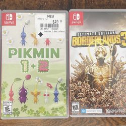 4 Nintendo Switch Games (oBo)