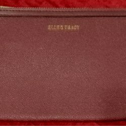 ELLEN TRACY Zipper bag/ Zipper Wallet Bag