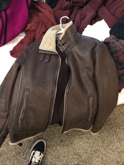 Leather jacket