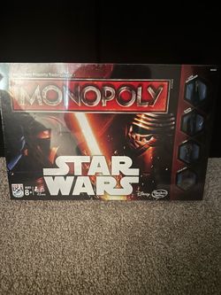 2015 Disney the force awakens monopoly