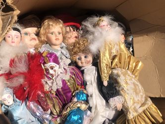 Box Full Of Scary dolls