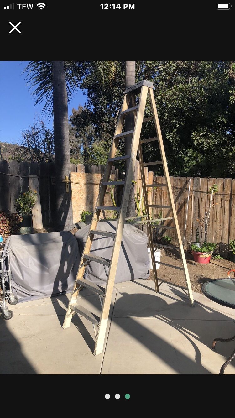 10 Feet Werner Strong Step ladder