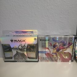 Magic The Gathering Final Fantasy Starter Kit +  Collector Booster 