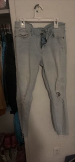 Acid Wash Slim Fit Jeans lg