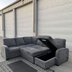 Title: Aria Sleeper Sectional with Storage (Costco #1783202)
Price: $850
Description:
Costco Item #: 1783202
