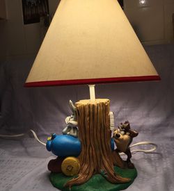 Bugs Bunny Vintage Lamp 14" tall
