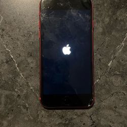 Red iPhone SE