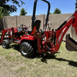 Massey Ferguson Backhoe Tractor 