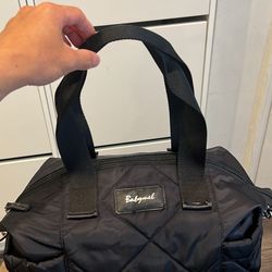 Black Cross bag/ Diaper Bag