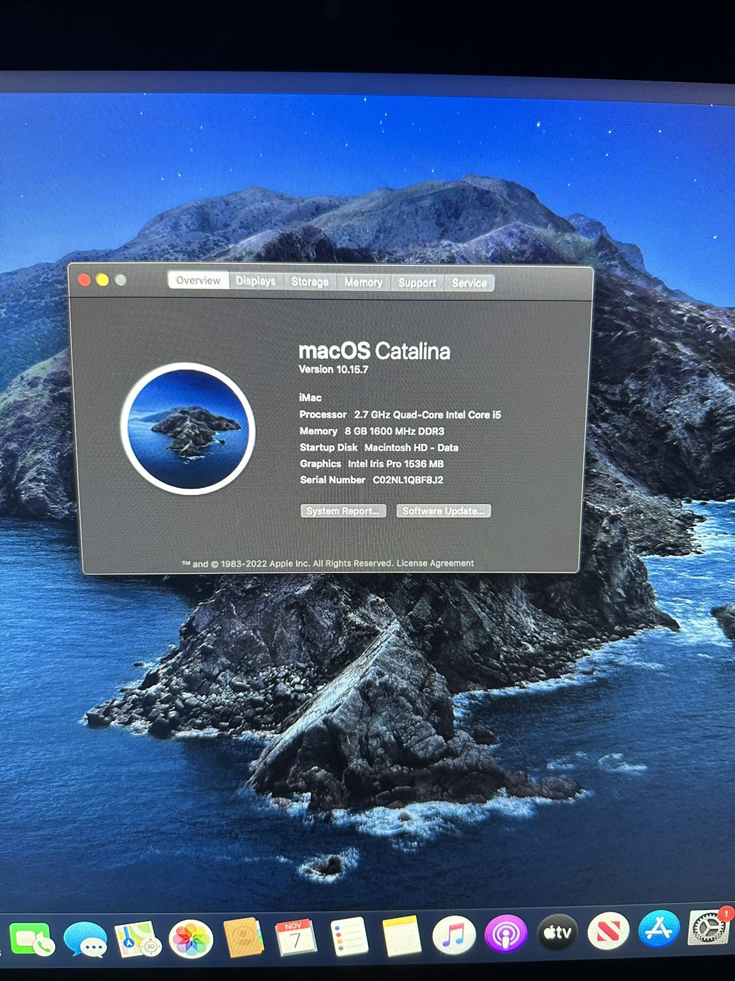iMac 21.5” 
