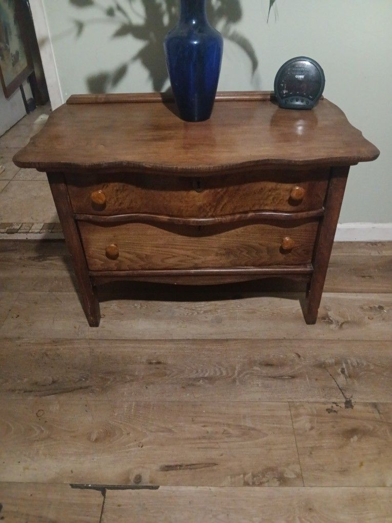 Antique Locking Dresser
