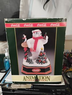 Vintage Coca-Cola Polar Bear “Always Cool” 1994 Christmas Animation Collection