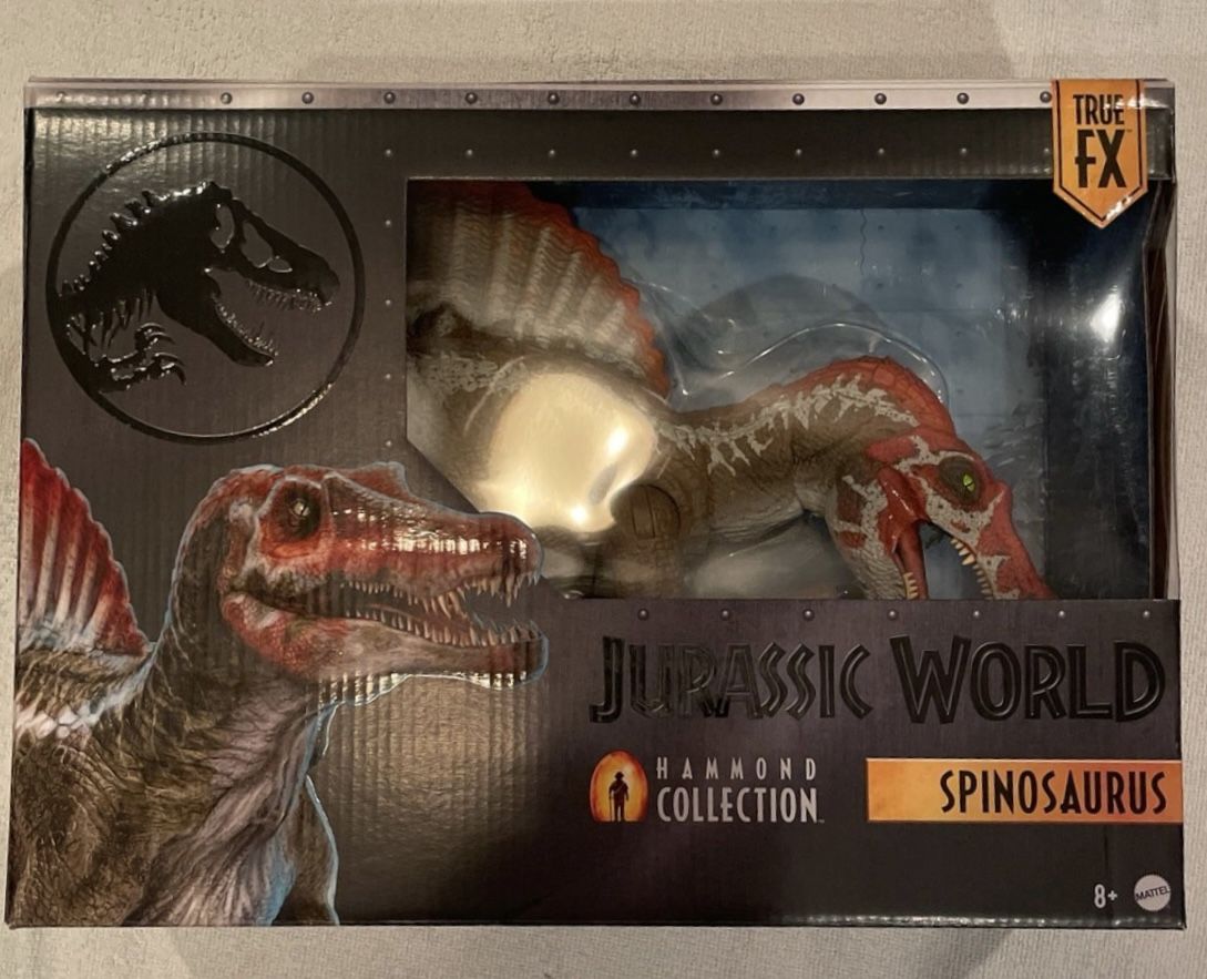Jurassic Park 3 Hammond Collection Spinosaurus True FX Mattel