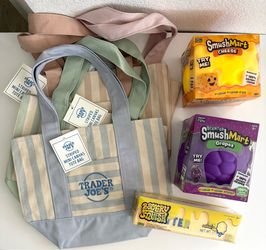 Squishy Or Trader Joe’s Tote TRADE / SmushMart Cheese Grapes Buttery Butter