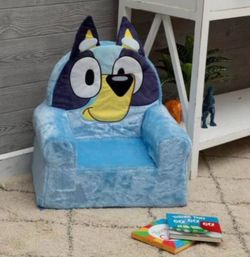 Bluey Kids Plush Character Chair