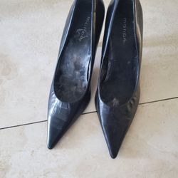 Womens Black Heels Size 8.5