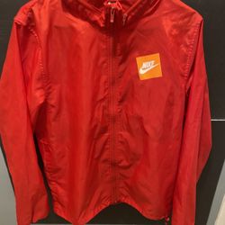 NIKE Just Do It Windbreaker, Size S , Red, Great Condition
