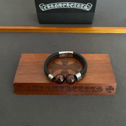 Tiger eyelid rope bracelet