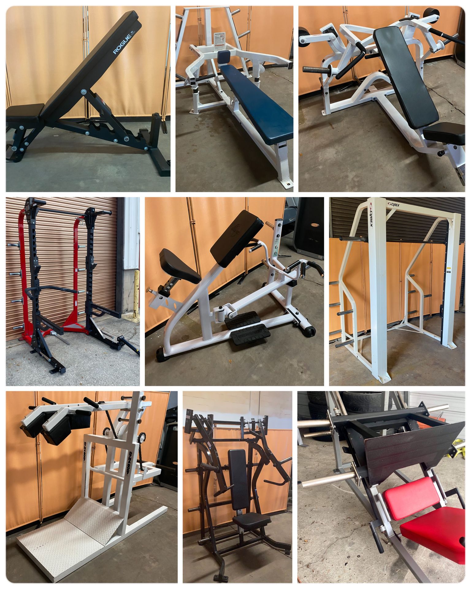 Gym Equipment, Olympic Weight Plate Bench, Chest, Smith Machines Home Leg Press Dumbbell Rack Power Squat Curl Extension Bar