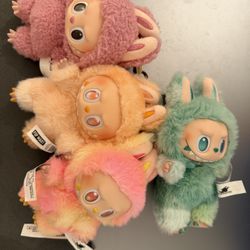 4 Authentic labubu 